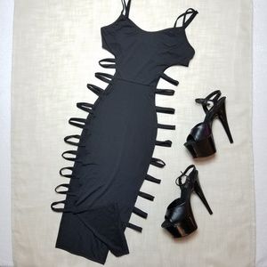 Side Strap Clubbing Dress